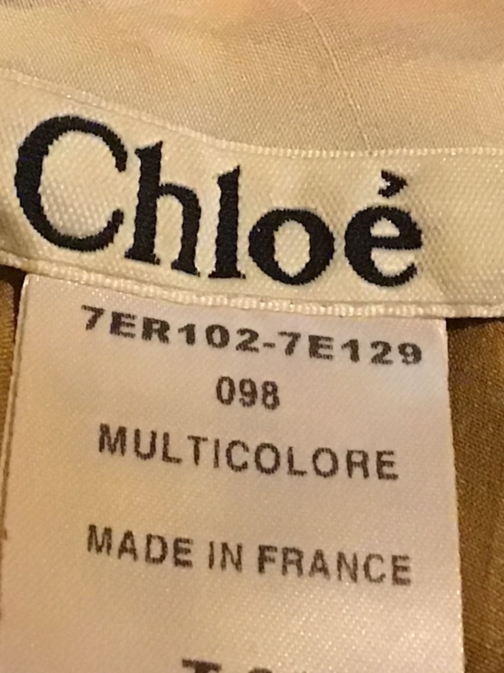 Vintage Chloe lace and beaded Dress with stunning design - Picture 11 of 11